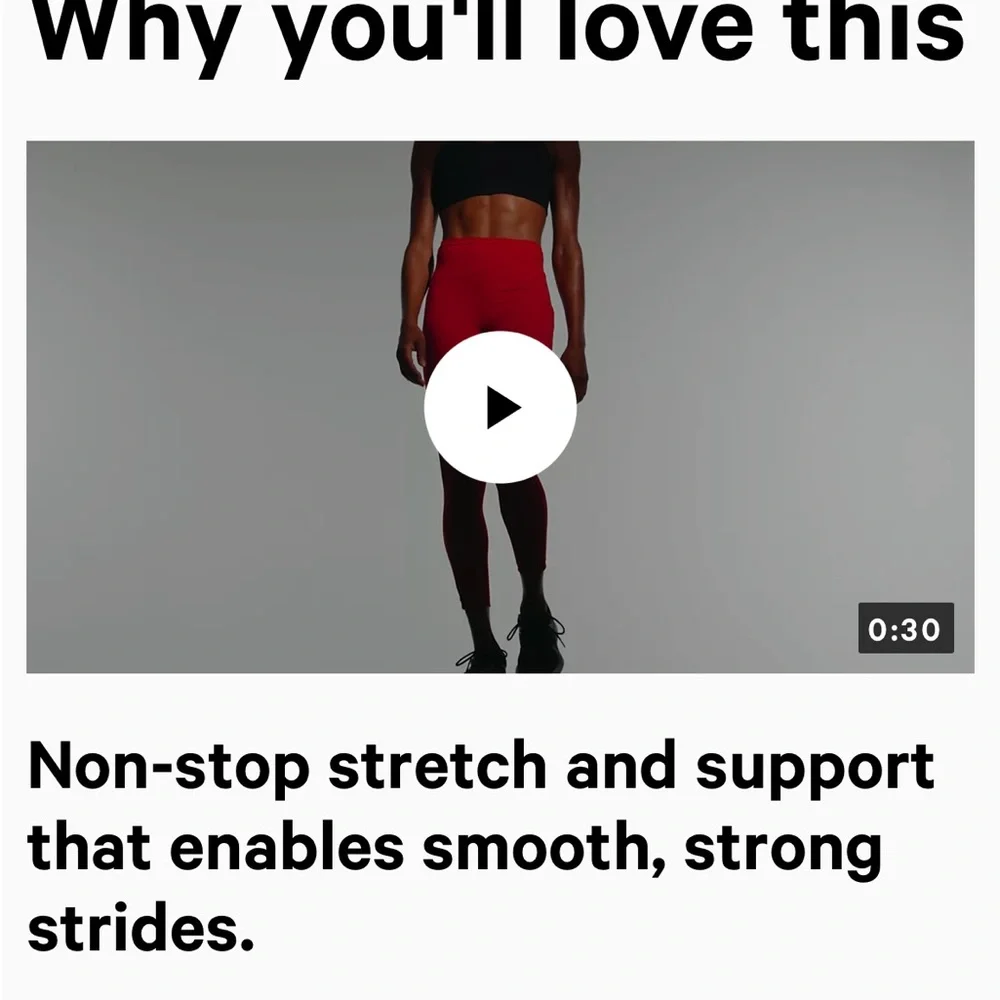 Lululemon Swift Speed HR Crop leggings “23 NWT - Picture 6 of 9